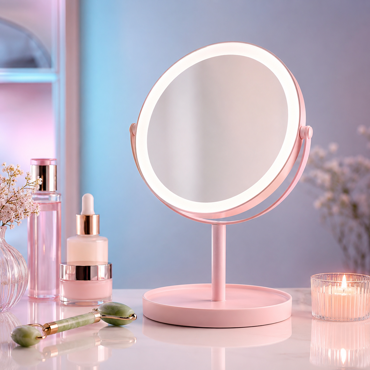 Pastel LED Vanity Mirror