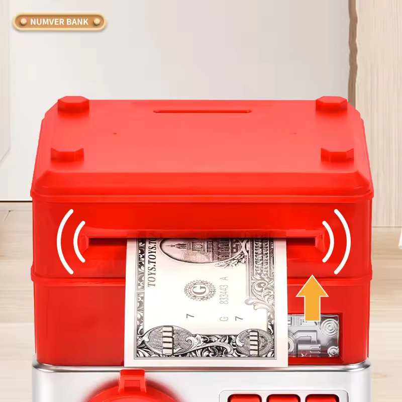 SafeStash Electronic ATM Piggy Bank for Kids