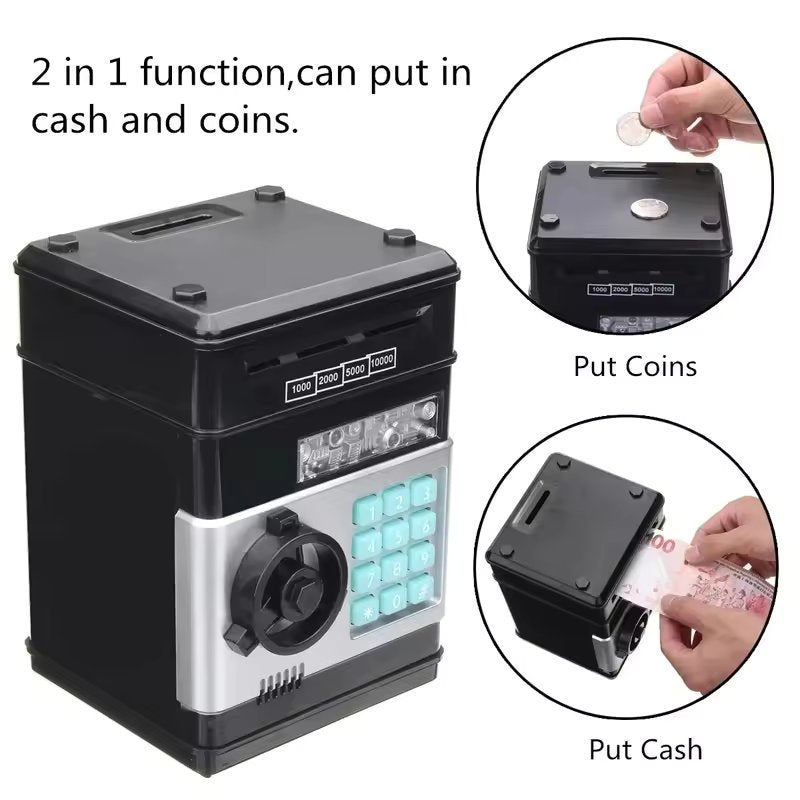 SafeStash Electronic ATM Piggy Bank for Kids