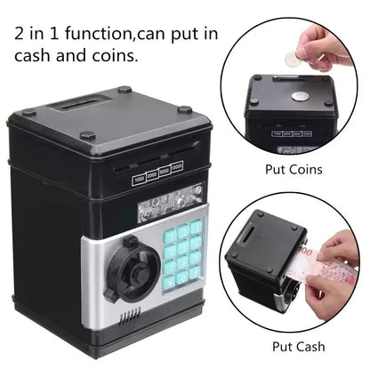 SafeStash Electronic ATM Piggy Bank for Kids